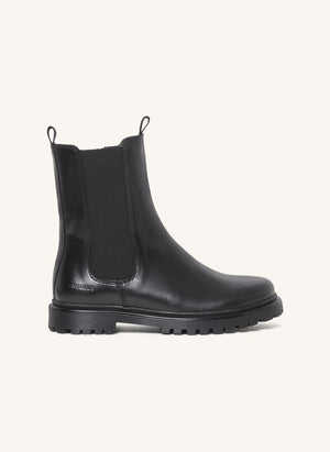 Angulus - Chelsea-Stiefel mit dicker Sohle | Schwarz