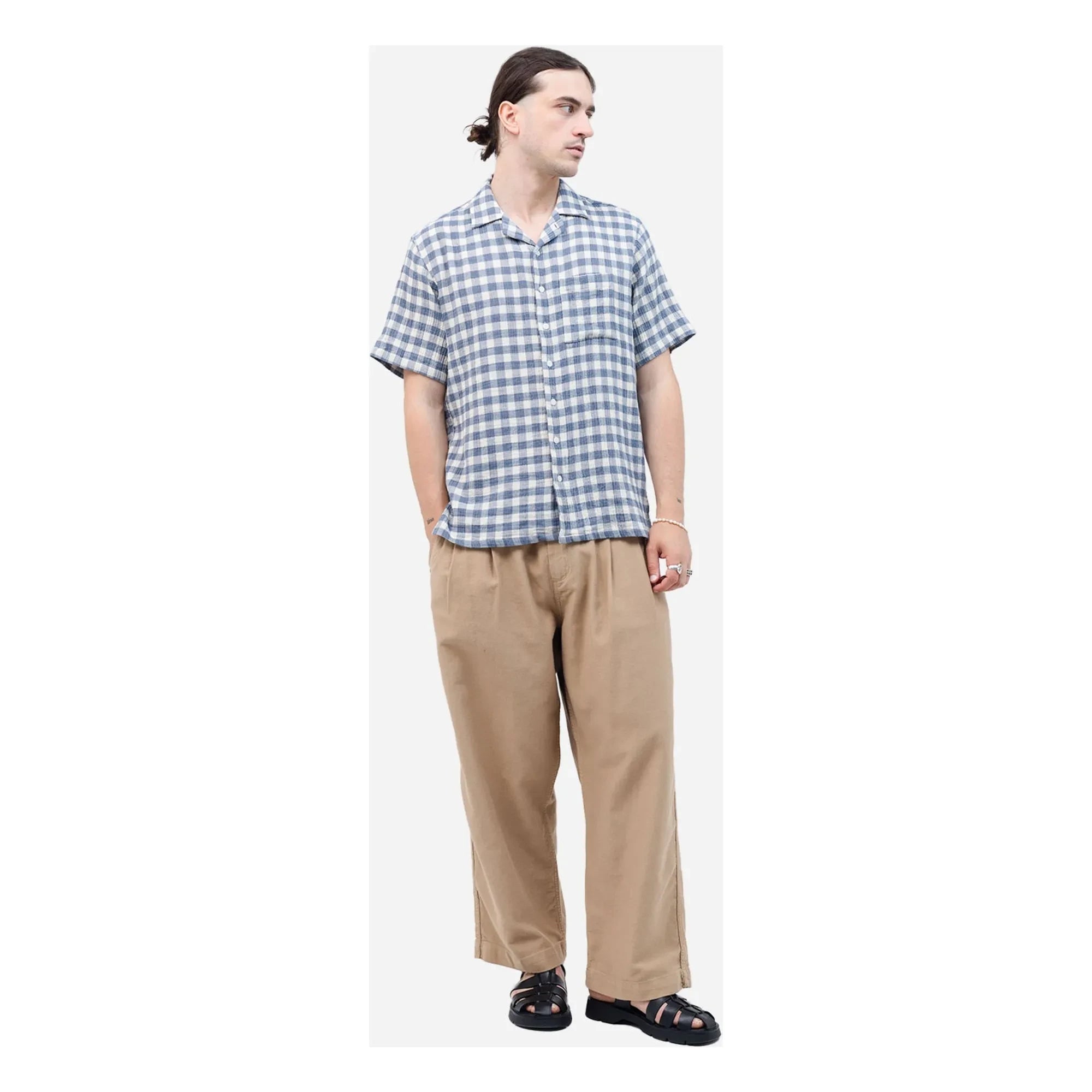 Olow - Aloha Kariertes Hemd | Blau