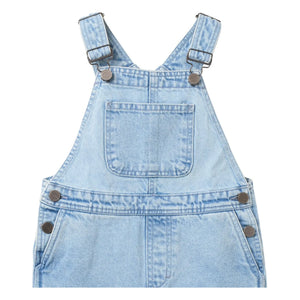 Wheat - Denim Marley Organik Pamuk Salopetler | Açık Mavi