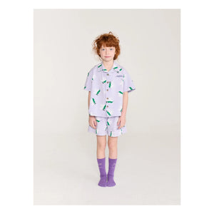 Bobo Choses - Organic Cotton Mouse T-Shirt and Shorts Set | Purple