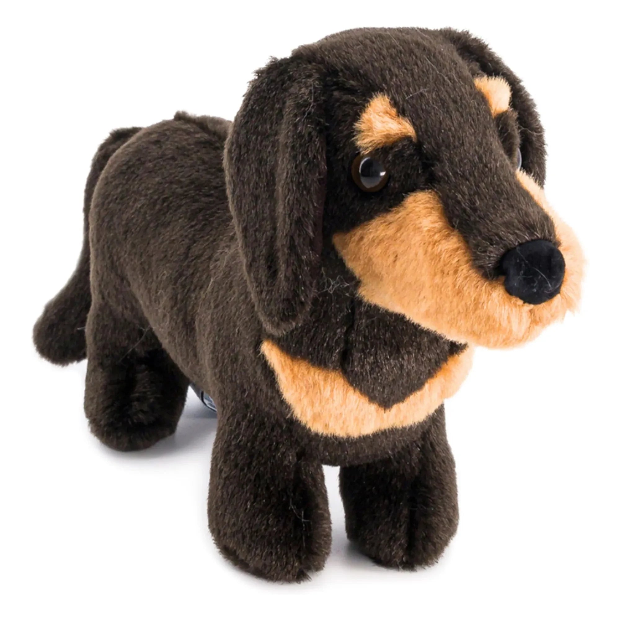 La Pelucherie - Eugène Dachshund peluş 25 cm | Siyah