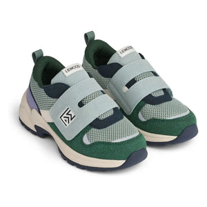 Liewood - Denisa Fileli Çizik Sneaker | Yeşil