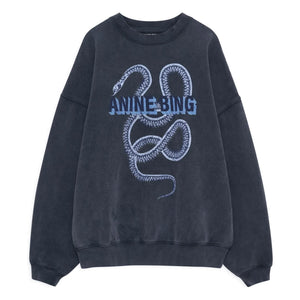 Anine Bing - Harvey Snake sweatshirt | Siyah