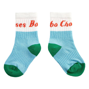 Bobo Choses - Bobo Choses Organik Pamuklu Çorap | Mavi