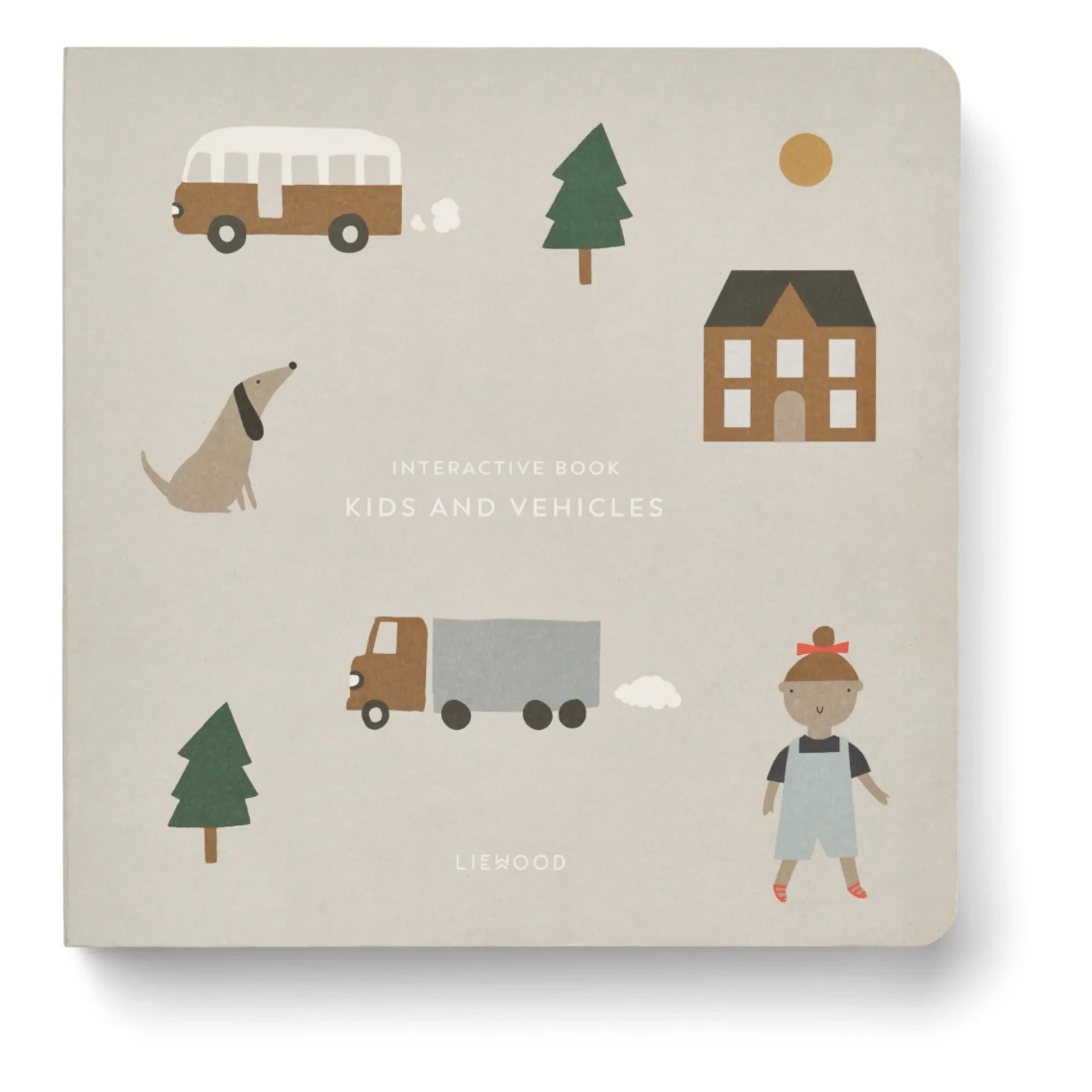 Liewood - Maitland Early Learning Book | Vehicles/Cityscape Mix
