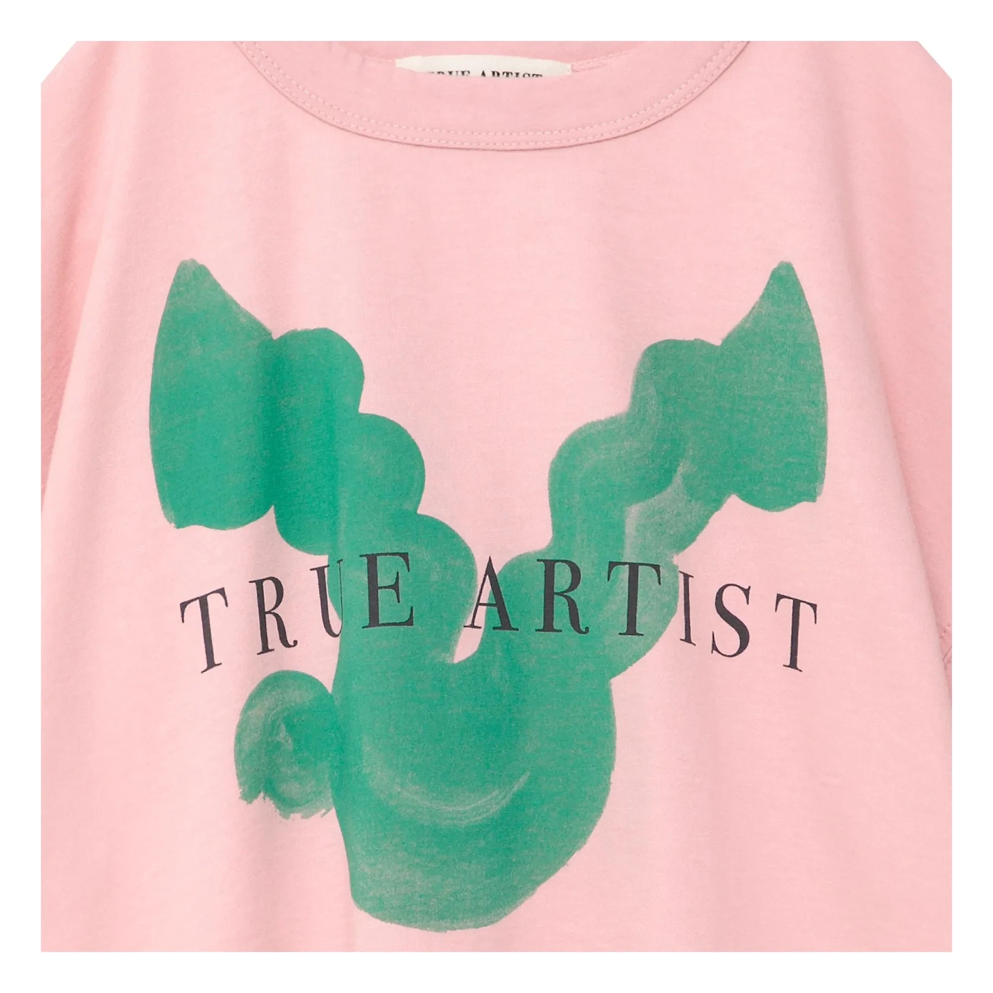 True Artist - T-shirt N°1 Bird Organic Cotton | Pale Pink