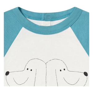 Tinycottons - Tiny & Tiny Dogs Bio-Baumwoll-T-Shirt | Weiß