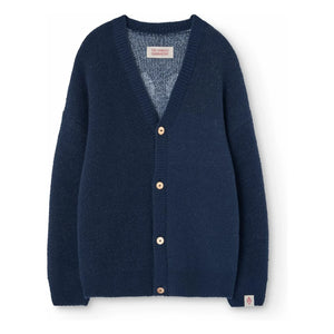 The Animals Observatory - Racoon Hearts Strickjacke | Marineblau