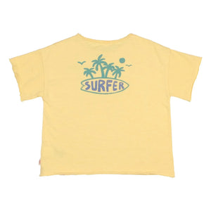 Búho - Surfer T-Shirt Bio-Baumwolle | Gelb