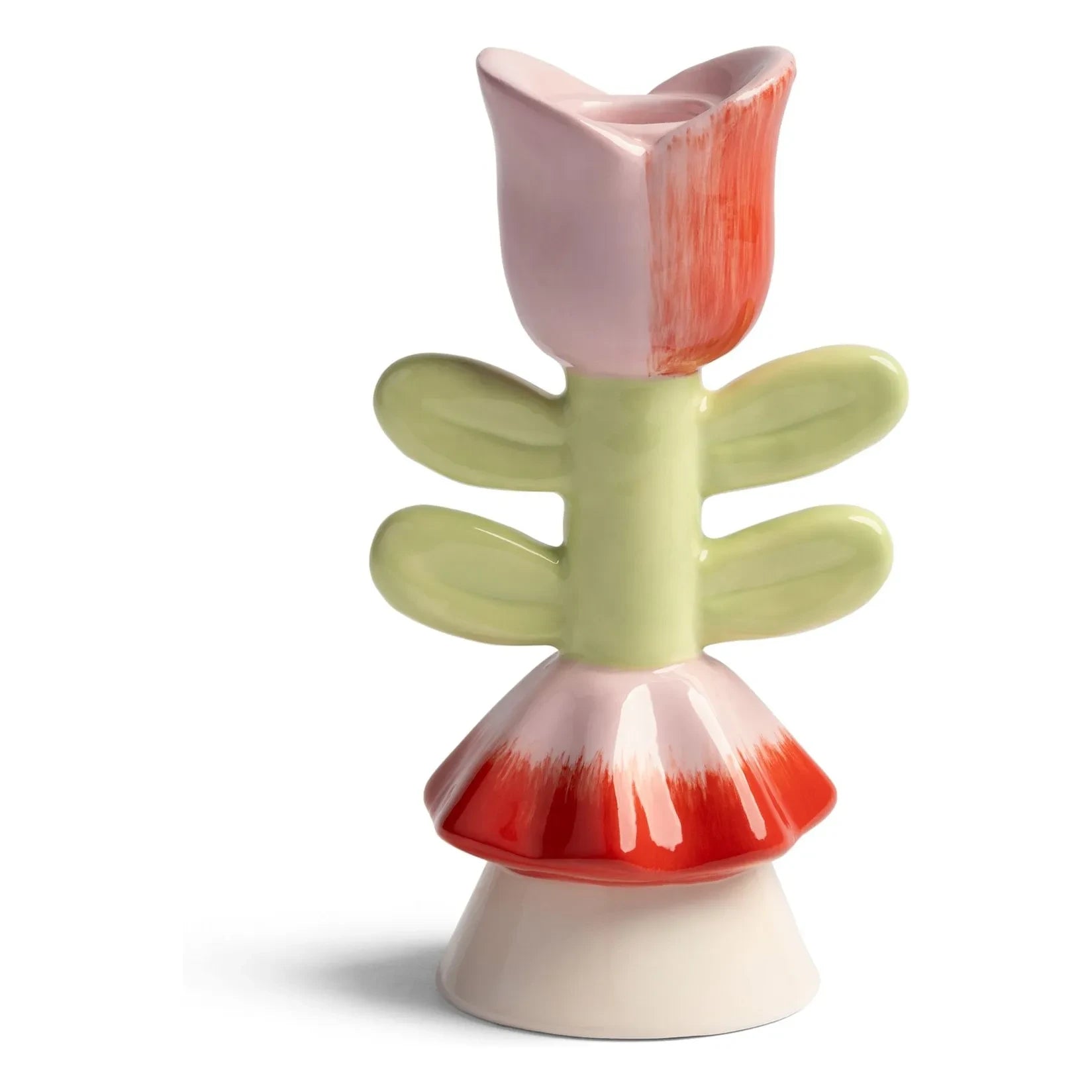 &Klevering - Kerzenständer Blume Tulpe | Rosa
