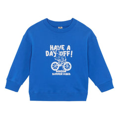 Bonton - Sweat Lame Day Off | Kraliyet mavisi