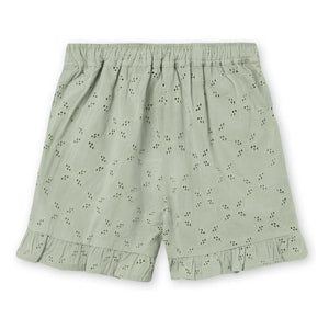 Fliink - Harper Bestickte Shorts | Hellgrau