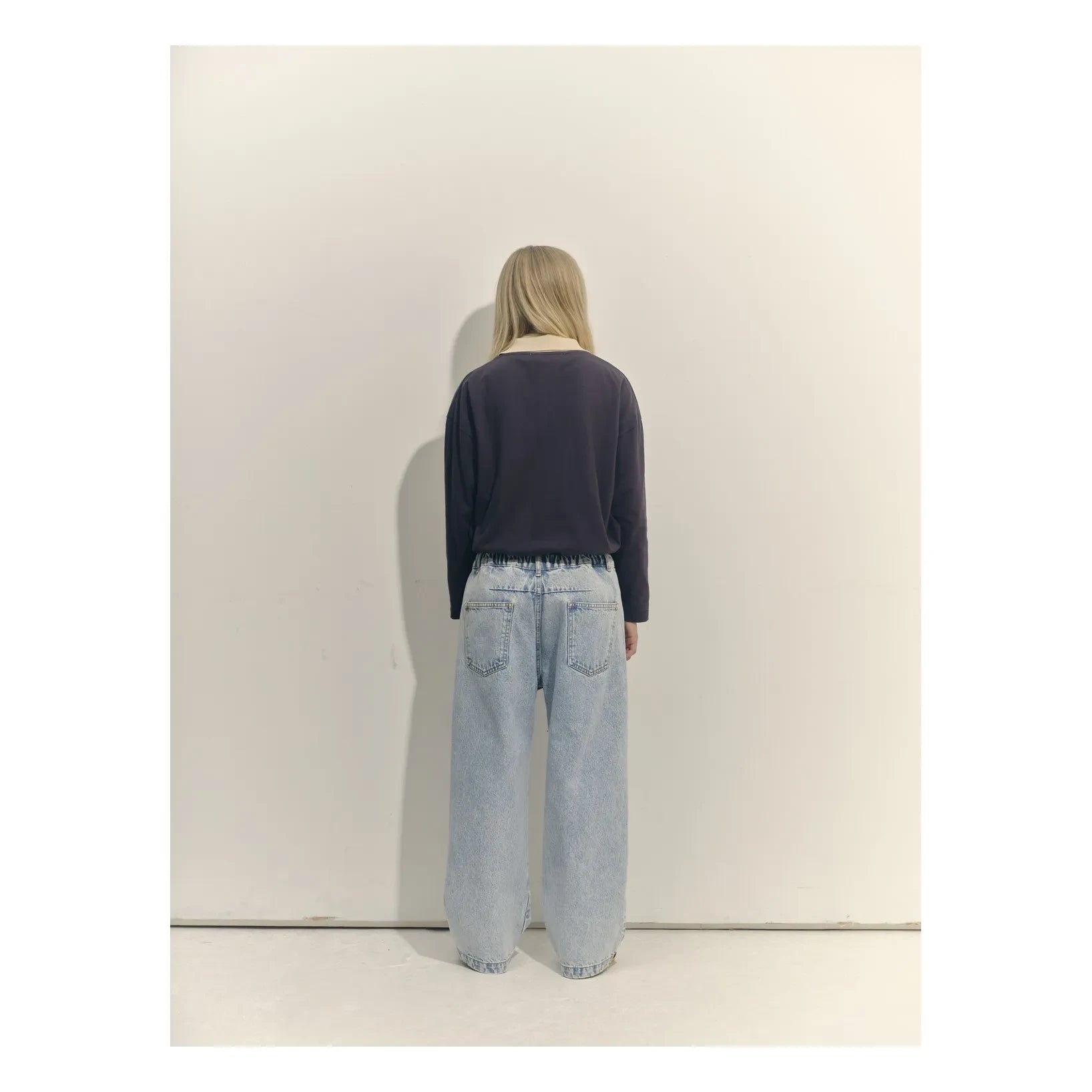 Main Story - Organik Pamuklu Çizgili Polo Gömlek | Mavi