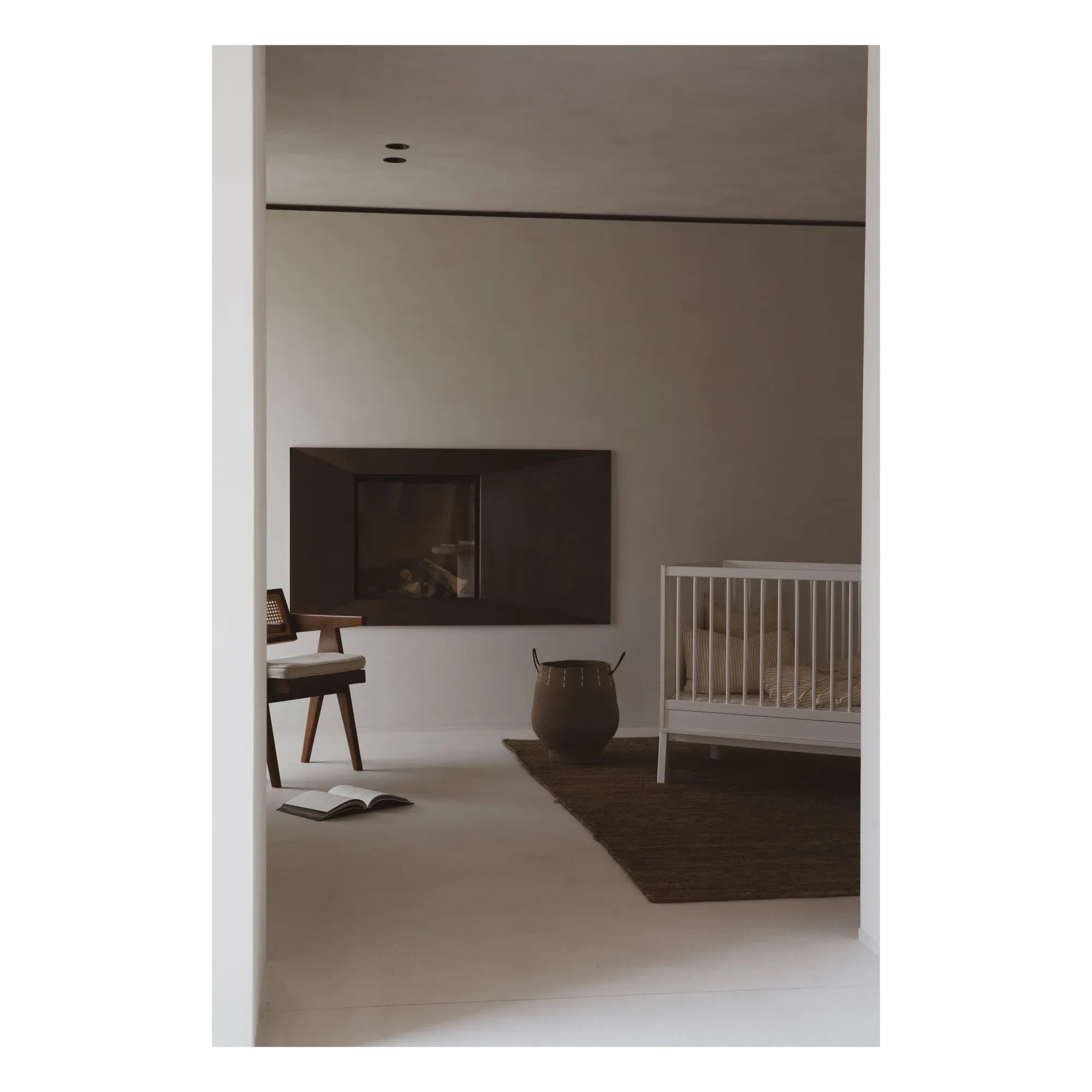 Quax - Ashi beşik yatağı 70x140 cm | Krem