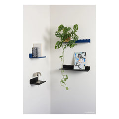 Nobodinoz - Vibes Wall Shelf 20x16 cm | Black