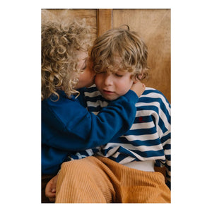 We Are Kids - Tony Football Sweatshirt Organic Cotton | Midnight Blue