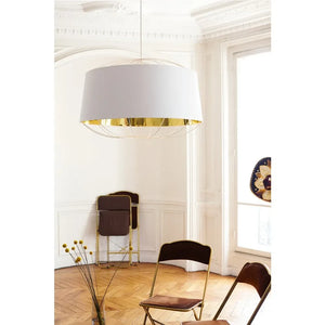 Petite Friture - Lantern Ceiling Lamp, S. Baron | White