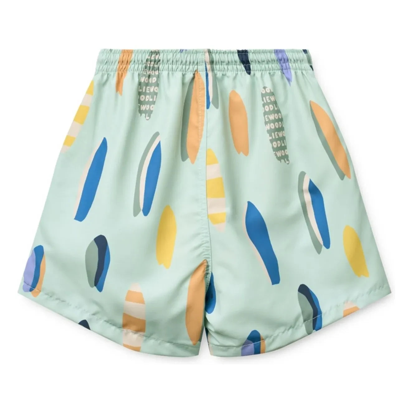 Liewood - Duke Surf Badeshorts aus recycelter Faser | Türkis
