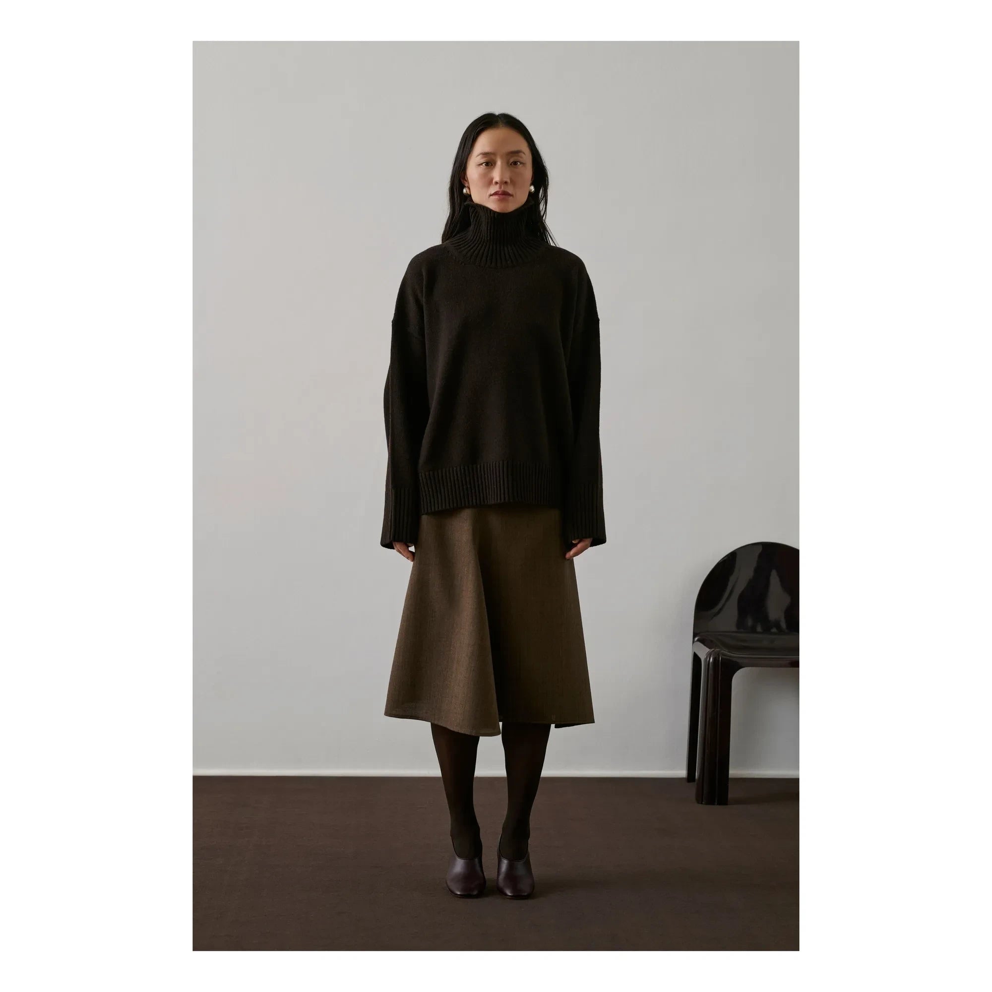 Soeur - William Merinowolle Pullover | Schokolade