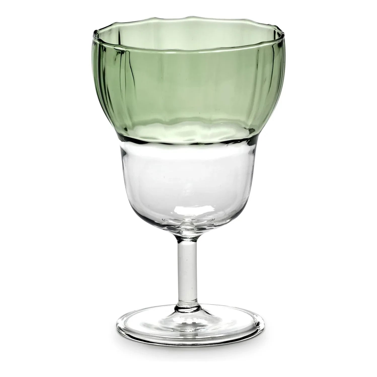 Serax - Şarap kadehleri Yam, Waww La Table - 4'lü set | Yeşil