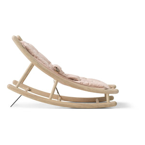 Oliver Furniture - Oak Bebek ve Küçük Çocuk Sallanan Sandalye | Pembe