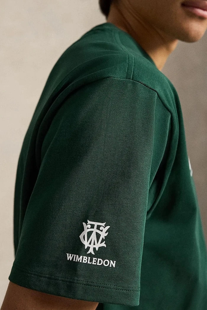 Polo Ralph Lauren erkek pamuklu Wimbledon tişört