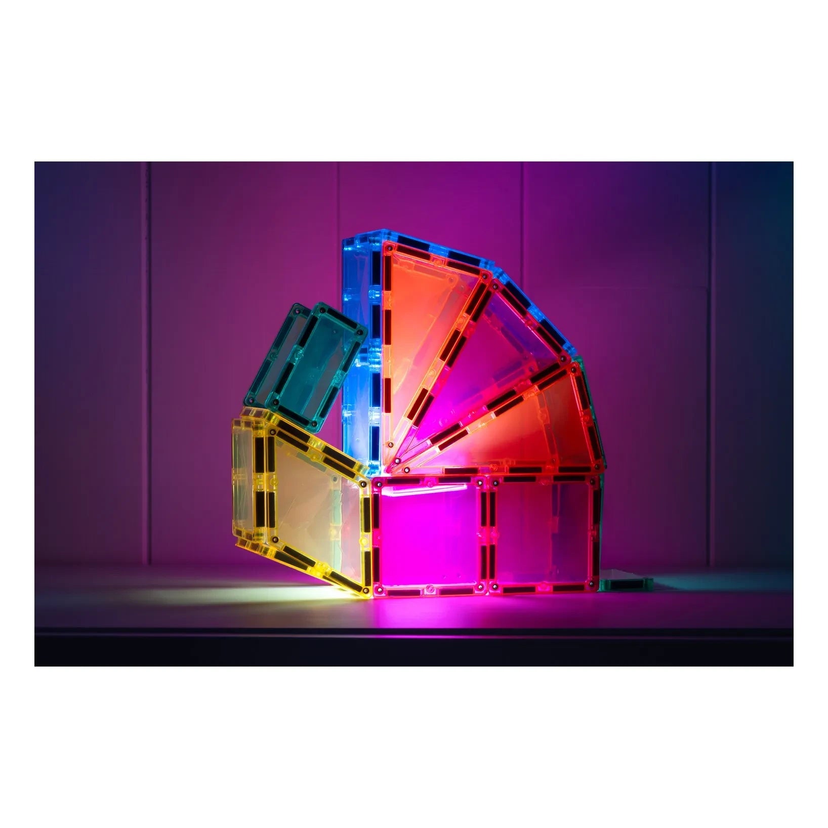 Connetix - Light Rocket Pack - 30 parça | Rainbow
