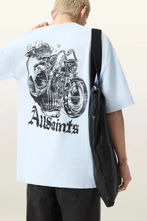 AllSaints PANHEAD Pamuklu Tişört