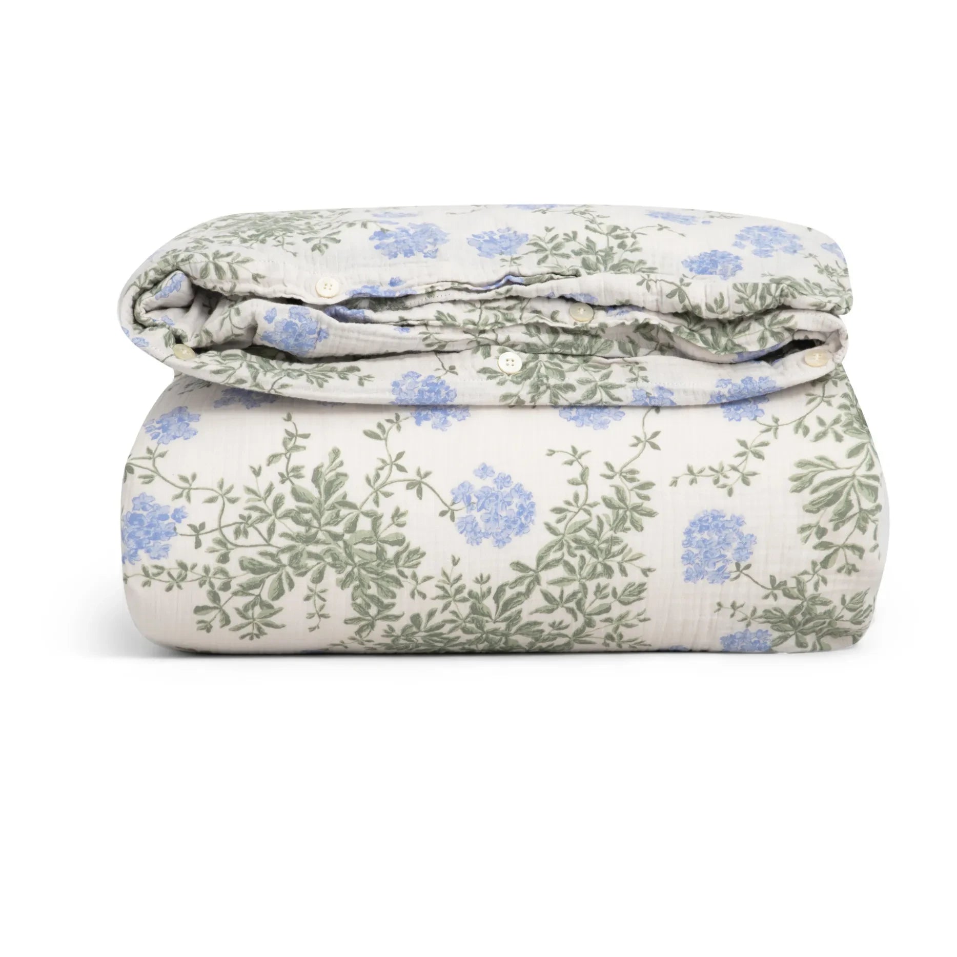 garbo&friends – Bettbezug aus Bio-Baumwolle Plumbago | Blau