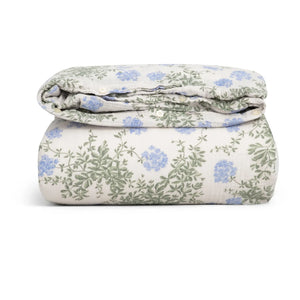 garbo&friends – Bettbezug aus Bio-Baumwolle Plumbago | Blau