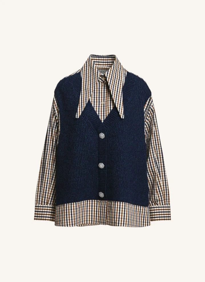 Essentiel Antwerp - Kute Mix Bluz | Gri