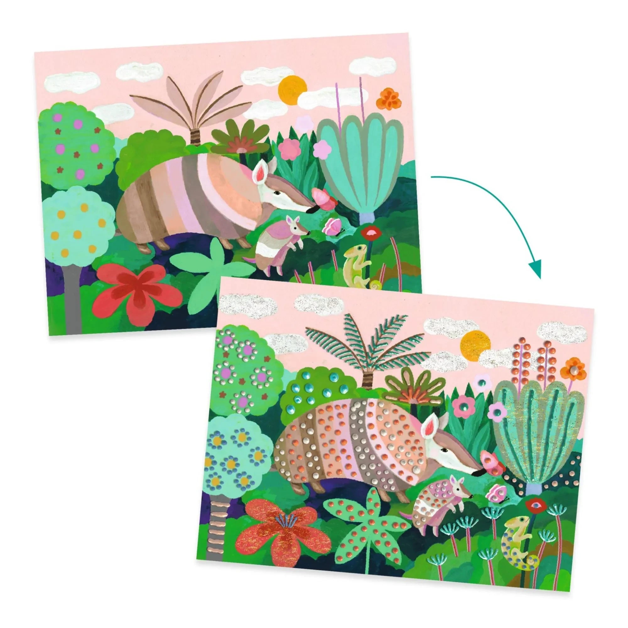 Djeco - Tropical Forest Painting