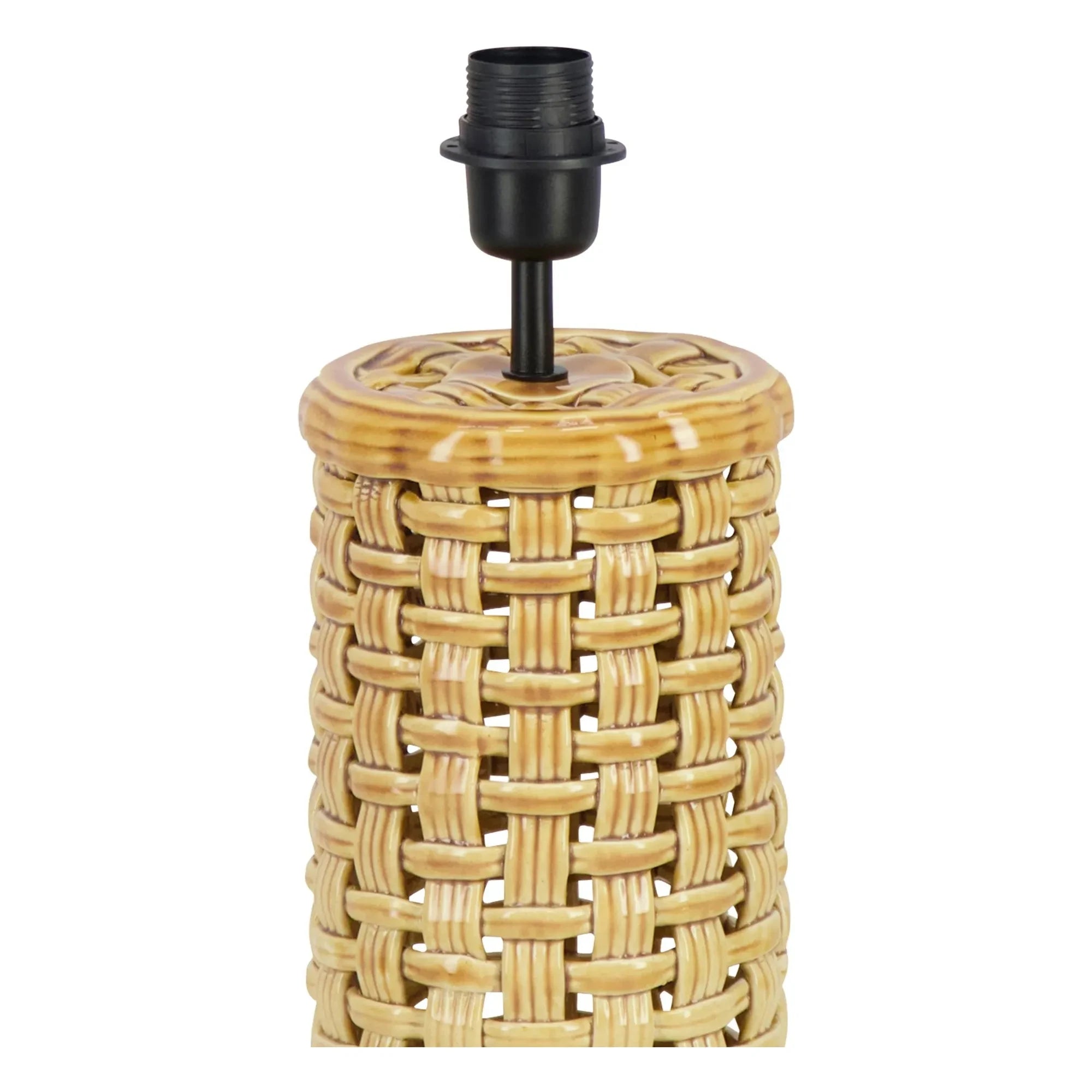 House of Capricorn - Cesta Ceramic Lamp Base | Beige