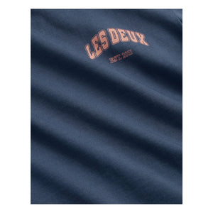 Les Deux - Hoop Bio-Baumwoll-T-Shirt | Blau