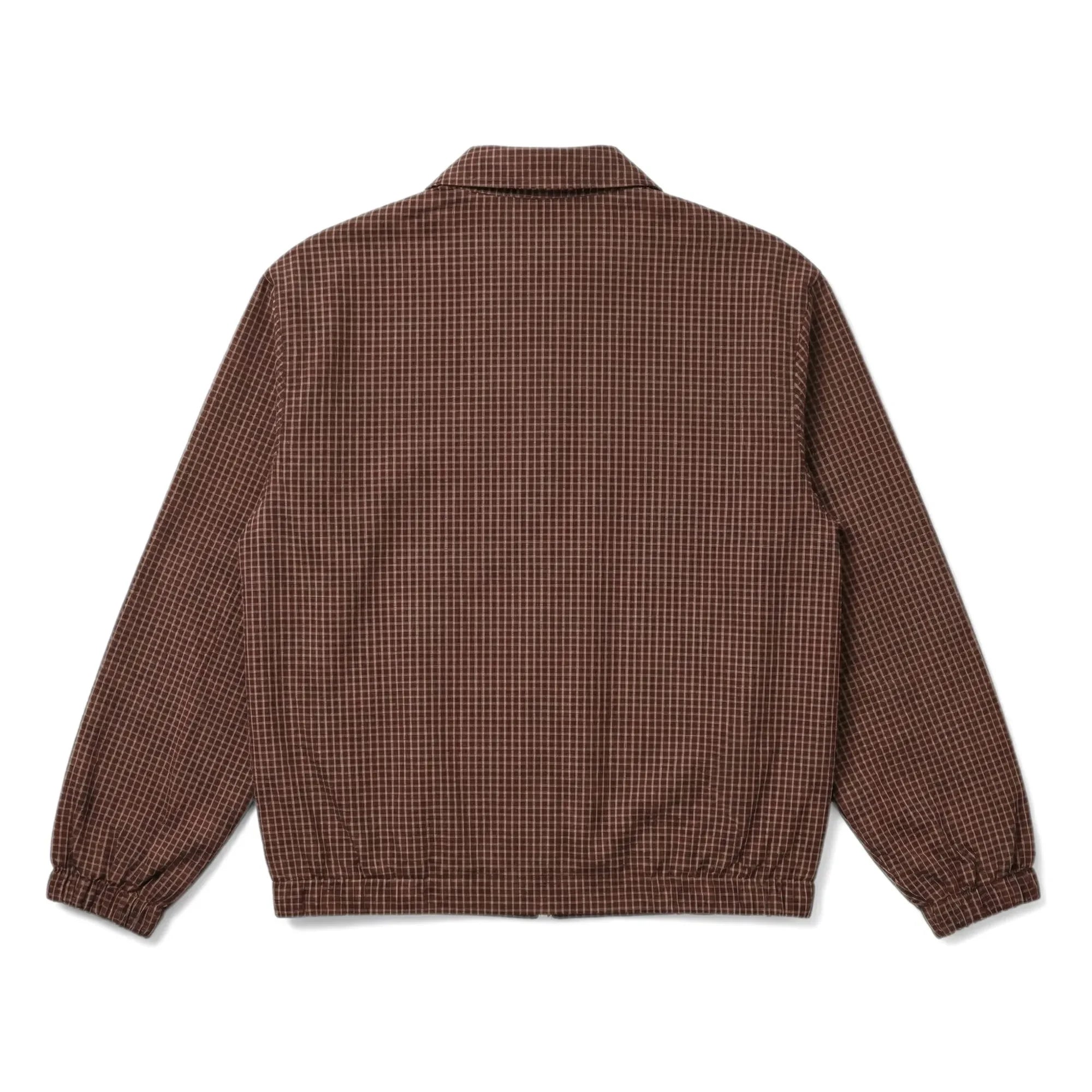 Finger in the nose - Sage Plaid Jacket | Dark Brown