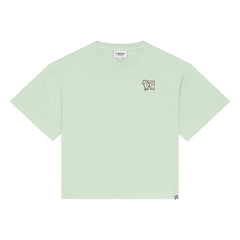 Finger in the nose - Oversize Filo organik pamuklu Tişört | Su yeşili