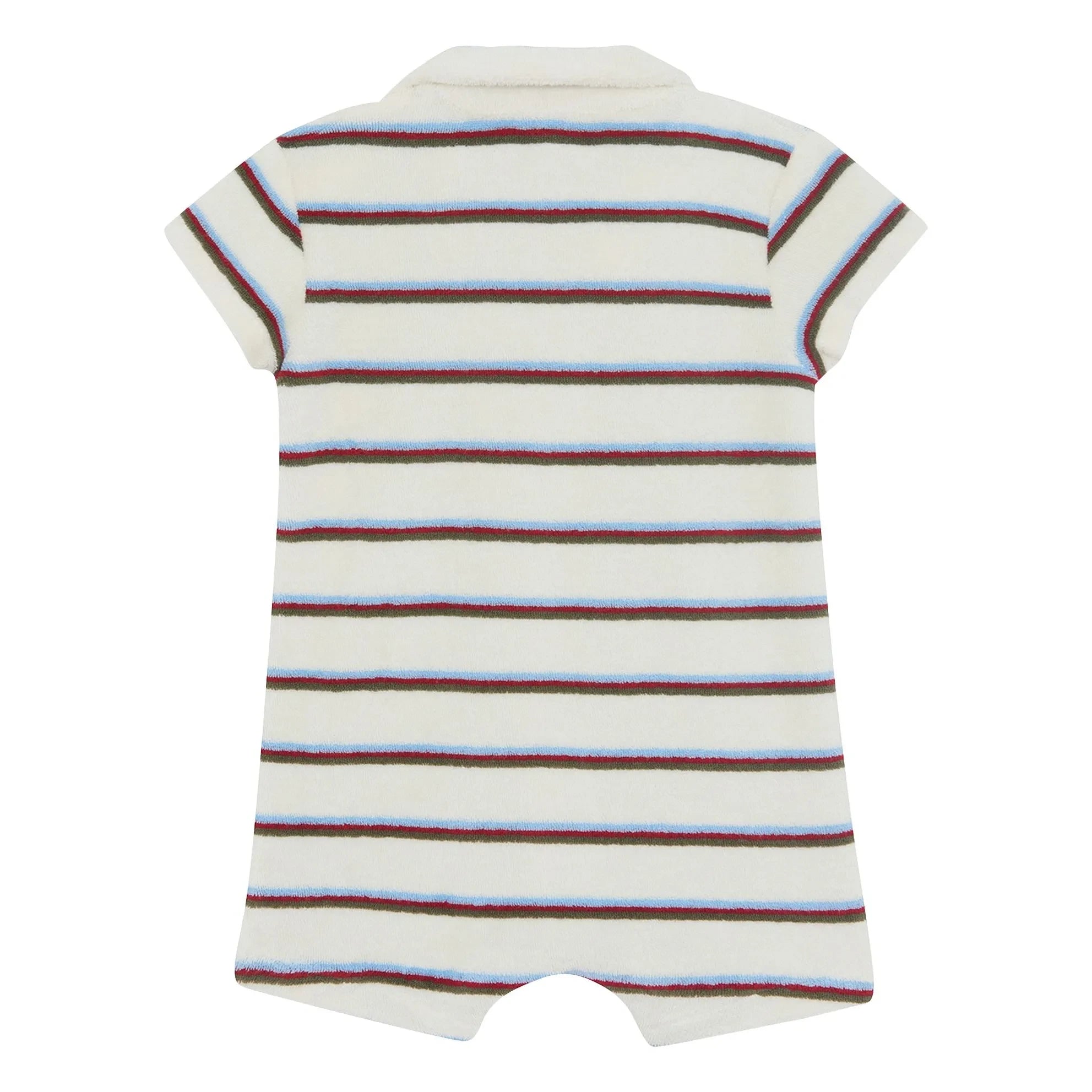 Bonton - Lilo Çizgili Havlu Playsuit | Fildişi