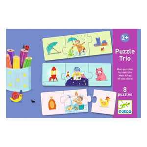 Djeco - Günlük Rutin Duo-trio Bulmacalar
