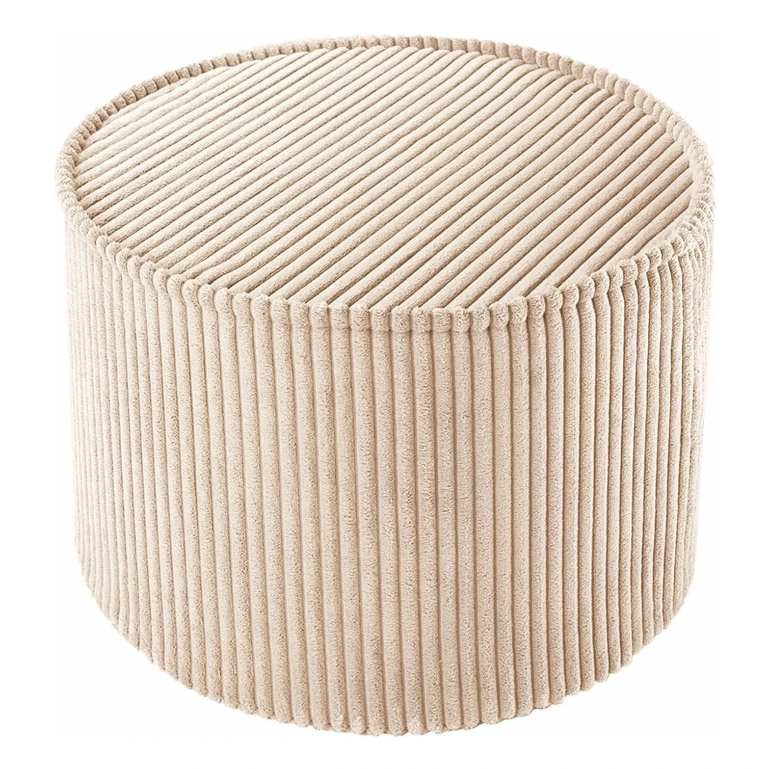 Wigiwama – Samt-Pouf | Beige