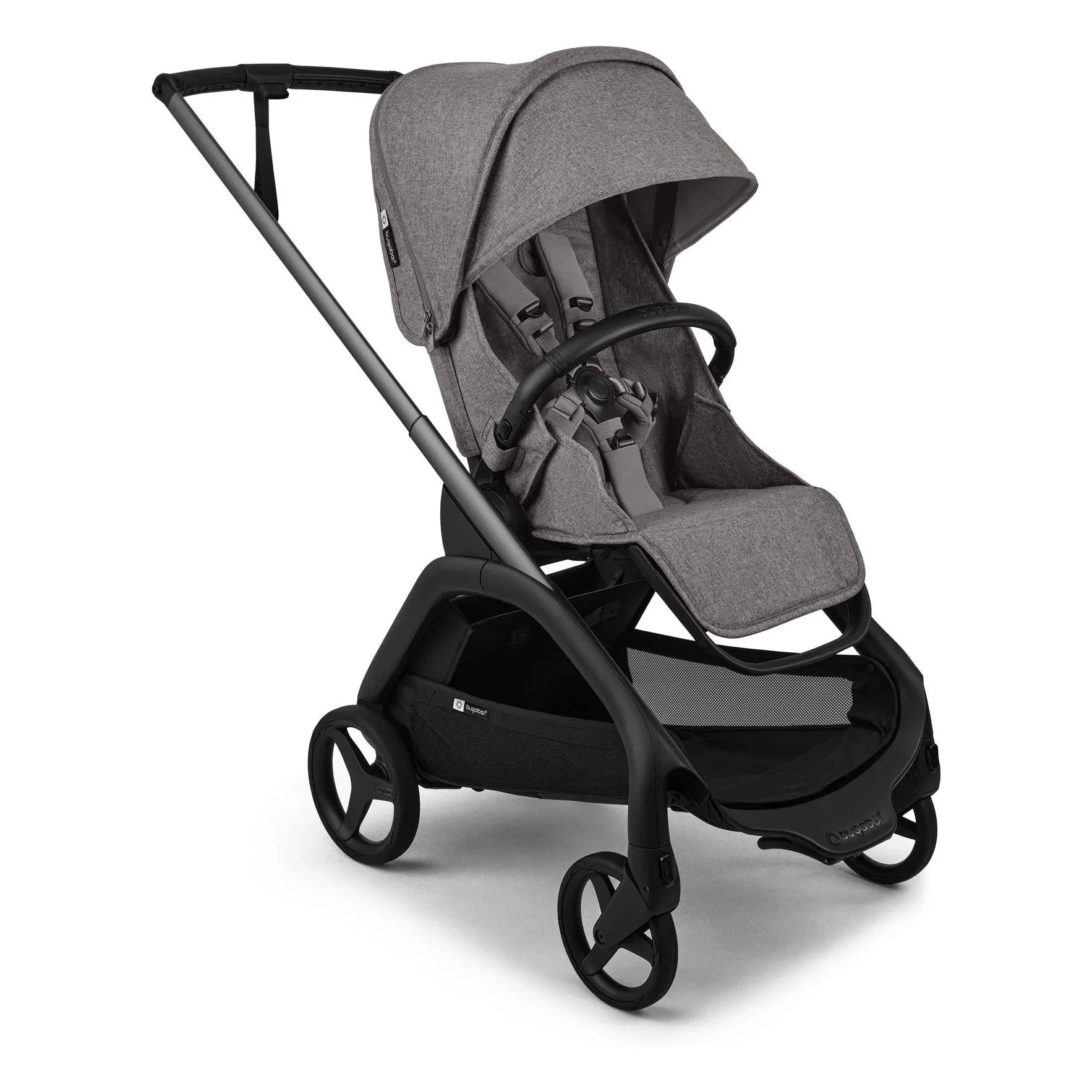 Bugaboo - Bugaboo Dragonfly Plus Tamamlayıcı şehir bebek arabası | Heather gri