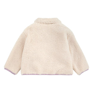 Bobo Choses - Wende-Sherpa-Jacke Recycelte Faser | Lila