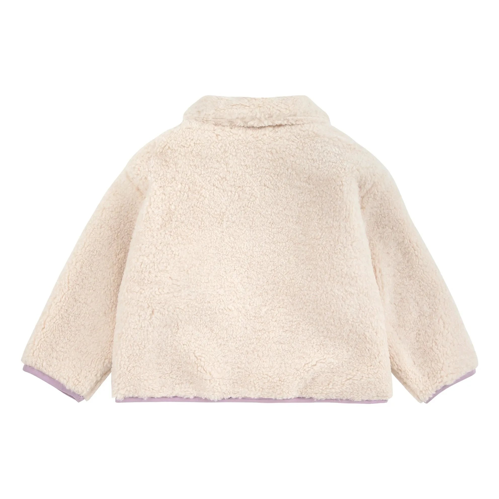 Bobo Choses - Wende-Sherpa-Jacke Recycelte Faser | Lila