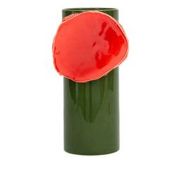 Vitra - Découpage Disc Vase - Ronan & Erwan Bouroullec | Dark Green