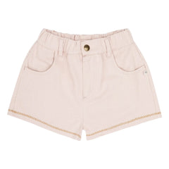 Jenest - Lilou Organic Cotton Twill Shorts | Pale Pink