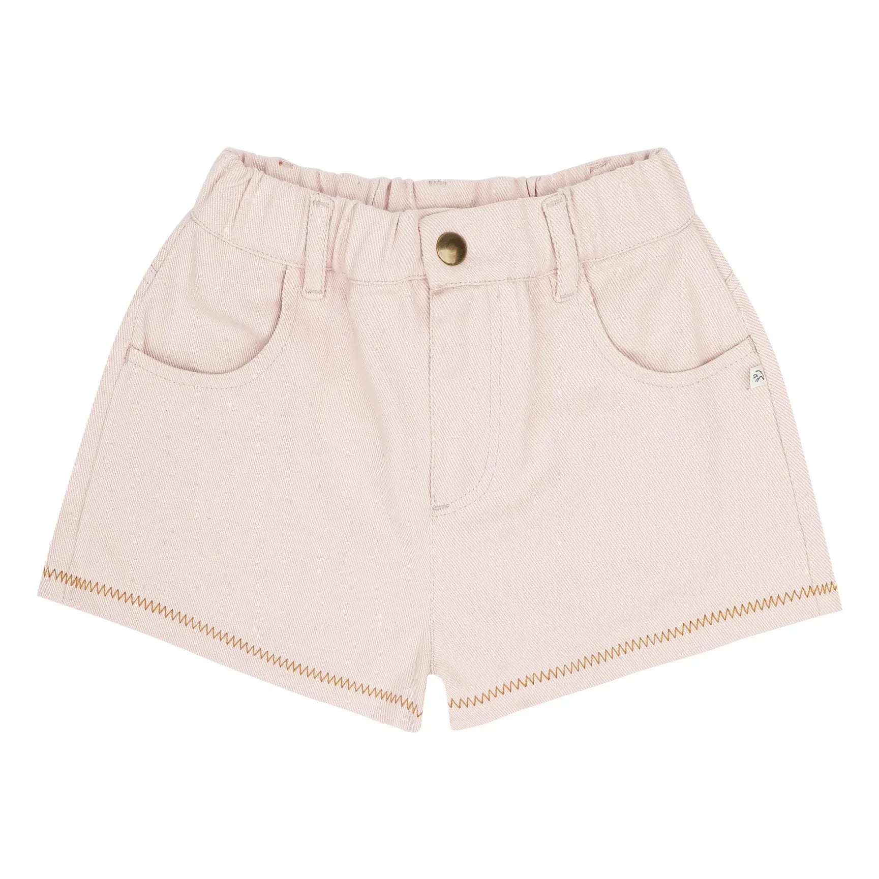 Jenest - Lilou Organic Cotton Twill Shorts | Pale Pink