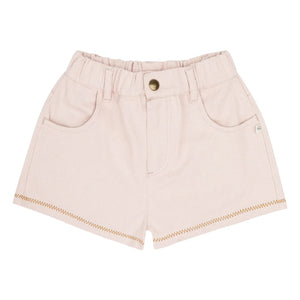Jenest - Lilou Organic Cotton Twill Shorts | Pale Pink