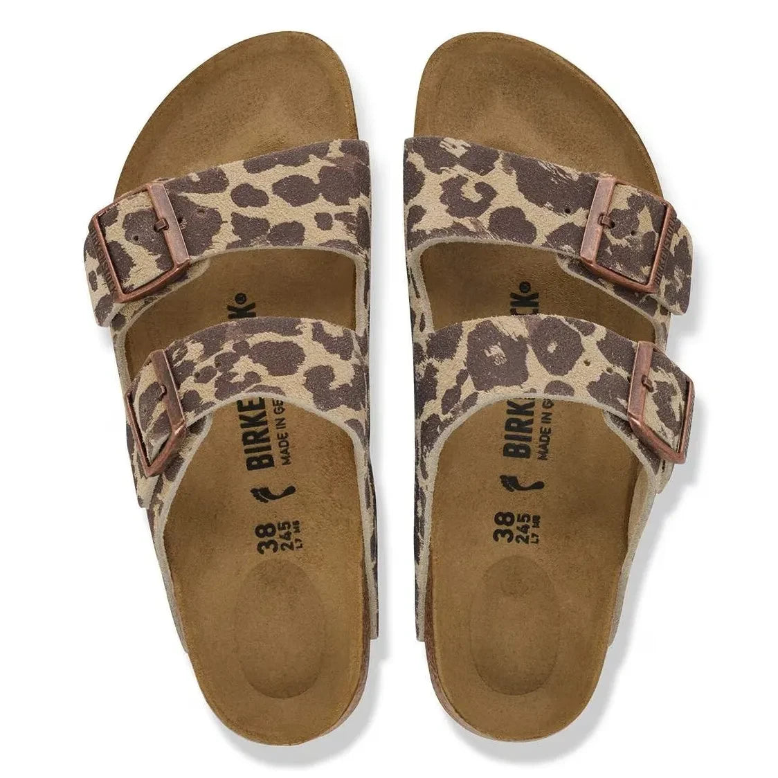 BIRKENSTOCK - Arizona Wildleder-Sandalen | Sand