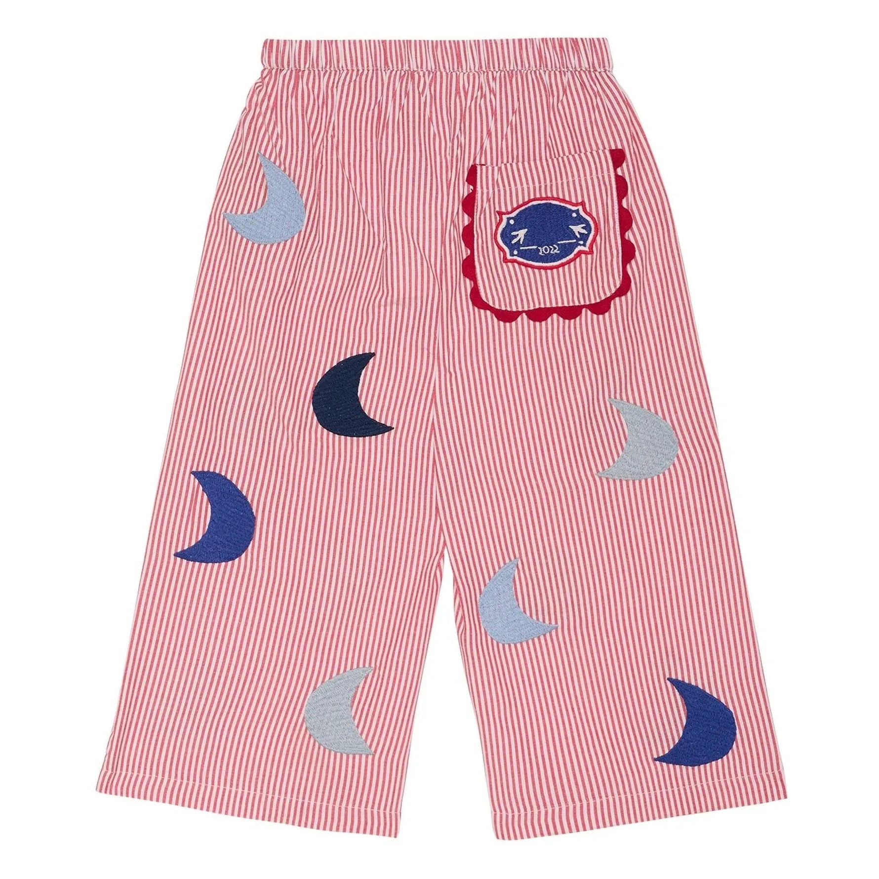 SISSEL EDELBO - Gestreifte Saxo Hose - Kinderkollektion | Rot