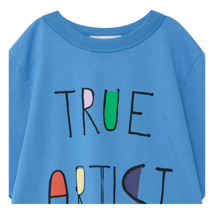 True Artist - N°5 T-Shirt aus Bio-Baumwolle | Königsblau