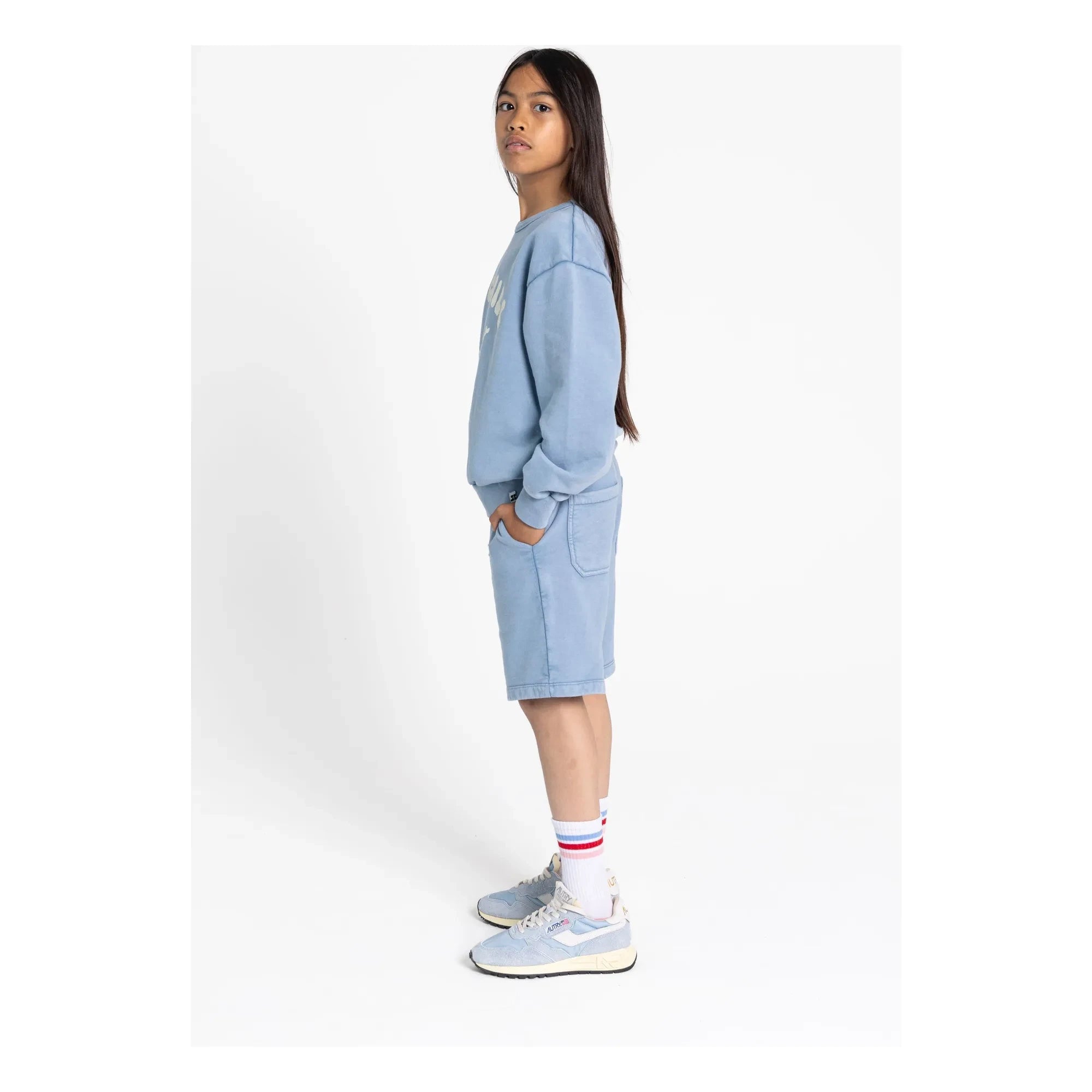 Hundred Pieces - Ryde Organic Cotton Sweatshirt | Gray Blue